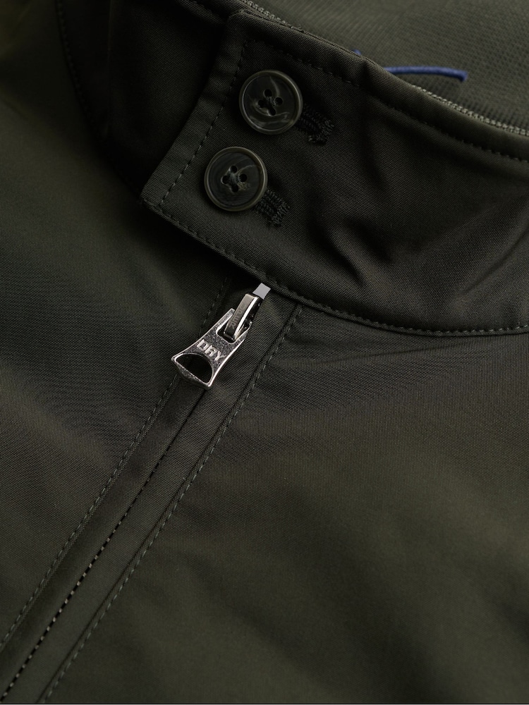 Zaļš - Superdry Campus polsterēta Harrington jaka - Attēls 2 no 2
