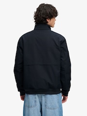 Tumši zils - Superdry Campus polsterēta Harrington jaka - Attēls 2 no 7