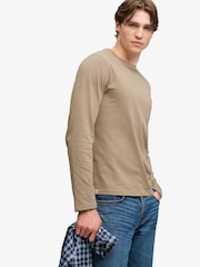 Superdry Brown Classic Essential Sdco Top - Image 5 of 7