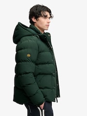 Superdry Green Classic Everest Puffer Jacket - Image 6 of 8