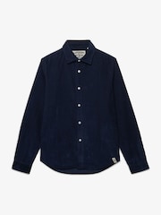 Blå - Superdry Fløjl Overshirt - Billede 6 af 7