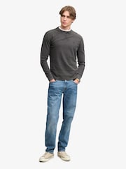 Superdry Black Classic Heavy Textured  T-Shirt - Image 2 of 8