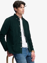 أخضر - قميص كوردروي كلاسيكي من Superdry - صورة 4 من 5