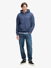 Zils - Superdry Essential Logo kapučjaka - Attēls 3 no 5