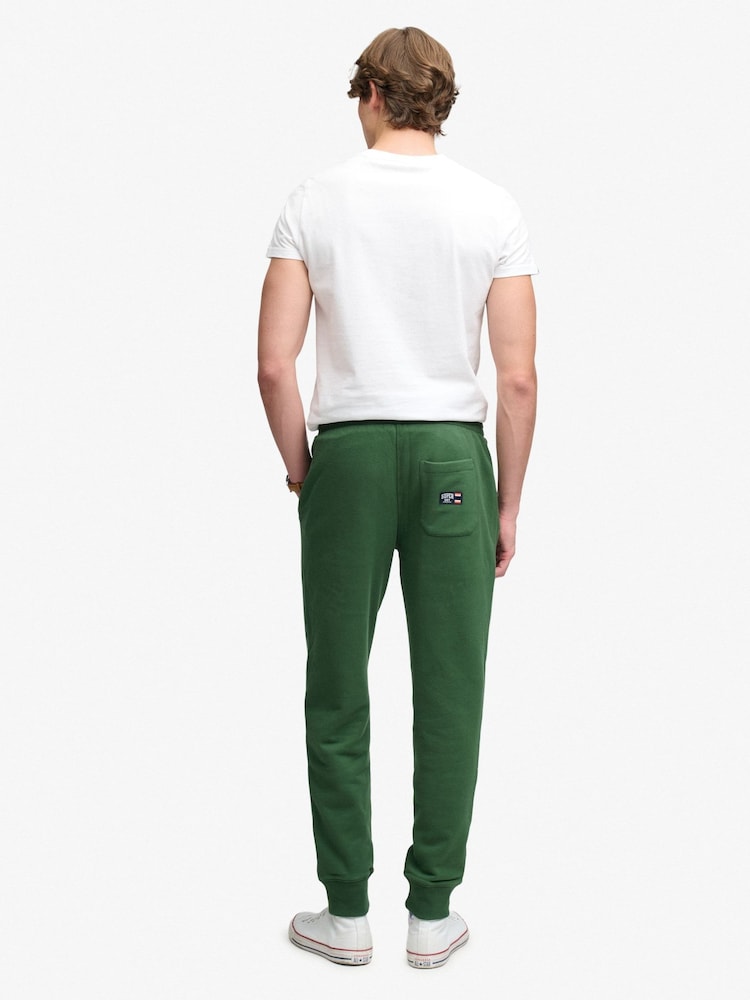 Superdry Green Essential Logo Joggers - Image 2 of 8