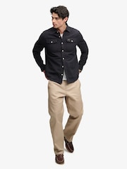 Juoda - „Superdry“ „Hellbone“ stiliaus darbo marškinėliai - 3 paveikslėlis iš 5