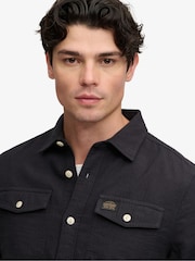 Juoda - „Superdry“ „Hellbone“ stiliaus darbo marškinėliai - 5 paveikslėlis iš 5