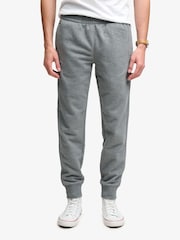 Superdry Grey Essential Logo Joggers - Image 1 of 8
