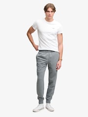 Superdry Grey Essential Logo Joggers - Image 3 of 8