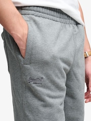 Superdry Grey Essential Logo Joggers - Image 4 of 8