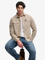 Ruda - „Superdry“ „Hellbone“ stiliaus darbo marškinėliai - 3 paveikslėlis iš 5