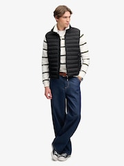 Superdry Black Fuji Lite Padded Gilet - Image 5 of 7