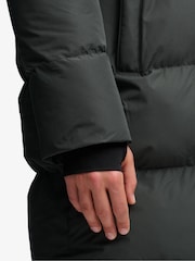 Superdry Green Hooded Sports Puffer Coat - Image 6 of 8