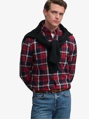 Superdry Red/Blue Long Sleeve Cotton Lumberjack Shirt - Image 5 of 8