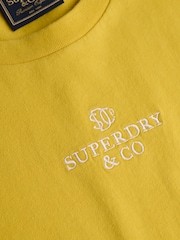 Amarillo - Camiseta con micrologotipo de Superdry - Imagen 2 de 2