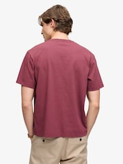 Rojo - Camiseta con micrologotipo de Superdry - Imagen 2 de 7