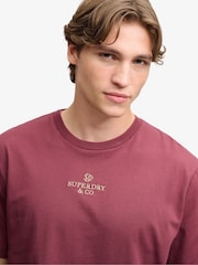 Rojo - Camiseta con micrologotipo de Superdry - Imagen 4 de 7