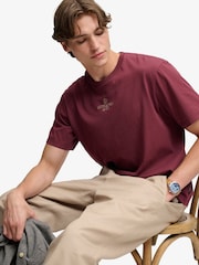 Rojo - Camiseta con micrologotipo de Superdry - Imagen 5 de 7