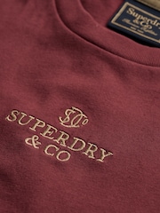 Rojo - Camiseta con micrologotipo de Superdry - Imagen 7 de 7