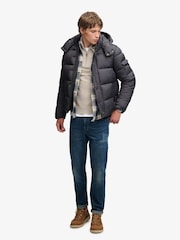 Superdry Grey Premium Ripstop Puffer Jacket - Image 4 of 7