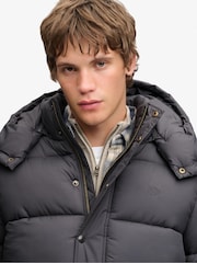 Superdry Grey Premium Ripstop Puffer Jacket - Image 6 of 7