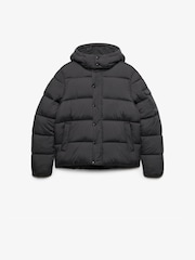 Superdry Grey Premium Ripstop Puffer Jacket - Image 7 of 7