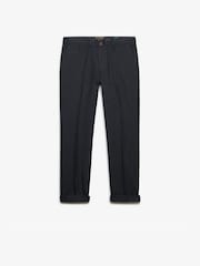 Tumši pelēks - Superdry Premium Textured Regular chino bikses - Attēls 6 no 6