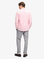 Superdry Grey Premium Textured Regular Chinos - Image 4 of 6
