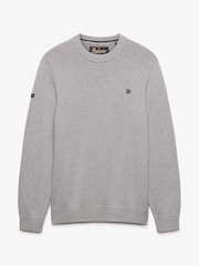 Superdry Grey Cotton Jumper - Image 1 of 1