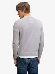 Superdry Grey Cotton Jumper - Image 3 of 7