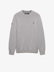 Superdry Grey Cotton Jumper - Image 6 of 7