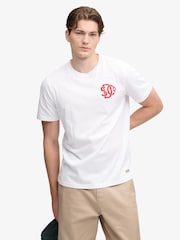 ホワイト - Superdry Sd&co ネオン リラックス Tシャツ - 画像 1 / 5