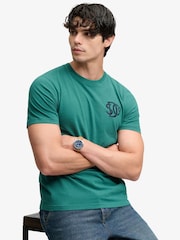 Superdry Green Logo Relaxed T-Shirt - Image 4 of 7