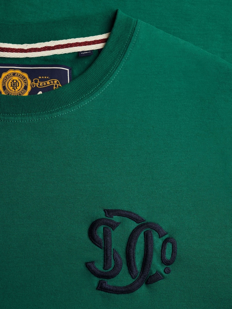 Superdry Green Logo Relaxed T-Shirt - Image 7 of 7