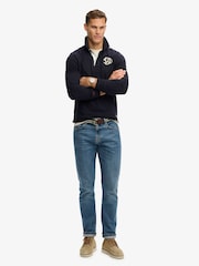 Superdry Blue Vintage Athletic Rugby Shirt - Image 2 of 6