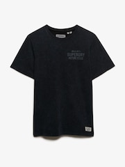 Svart - Superdry Vintage Biker T-shirt - Bild 6 av 7