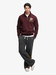Superdry Vintage Athletic sporta krekls ar pusrāvējslēdzēju - Attēls 3 no 7
