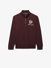 Superdry Vintage Athletic sporta krekls ar pusrāvējslēdzēju - Attēls 6 no 7