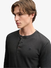 أسود - رداء علوي بكم قصير من Superdry - صورة 2 من 8