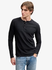 أزرق - رداء علوي بكم قصير من Superdry - صورة 4 من 6