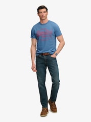 Superdry Blue Vl Classic T-Shirt - Image 3 of 7