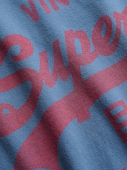 Superdry Blue Vl Classic T-Shirt - Image 7 of 7