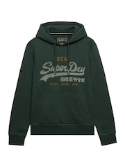 Superdry Green Vl Heritage Relaxed Hoodies - Image 6 of 7