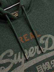 Superdry Green Vl Heritage Relaxed Hoodies - Image 7 of 7