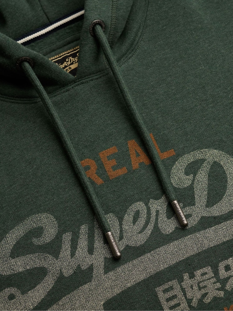 Superdry Green Vl Heritage Relaxed Hoodies - Image 7 of 7 Superdry Green Vl Heritage Relaxed Hoodies - Image 7 of 7