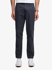 Superdry Black Tapered Washed Chinos - Image 3 of 7
