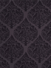 Graham & Brown Plum Woodland Fable 10M Wallpaper - Image 2 of 3