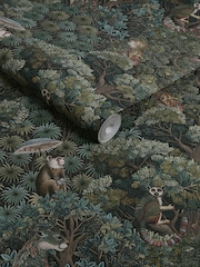 Graham & Brown Emerald Treetop Troop 10M Wallpaper - Image 3 of 3
