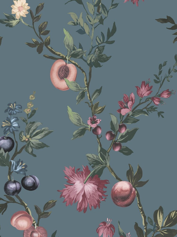 Graham & Brown Denim Allurium 10M Wallpaper - Image 2 of 3