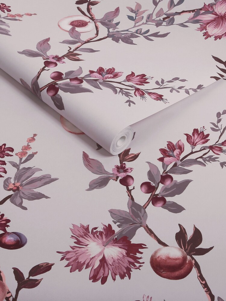 Graham & Brown Pink Allurium 10M Wallpaper - Image 3 of 3